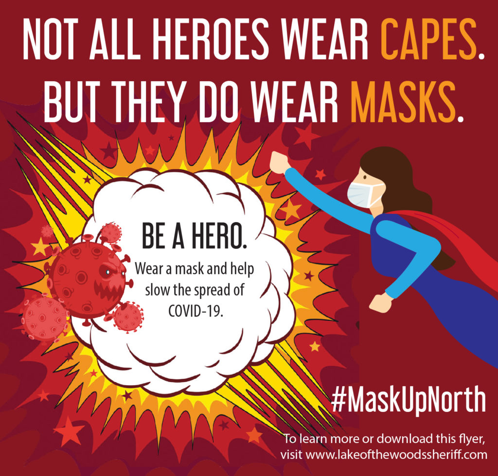 Not All Hereos Wear Capes, but they do wear masks.